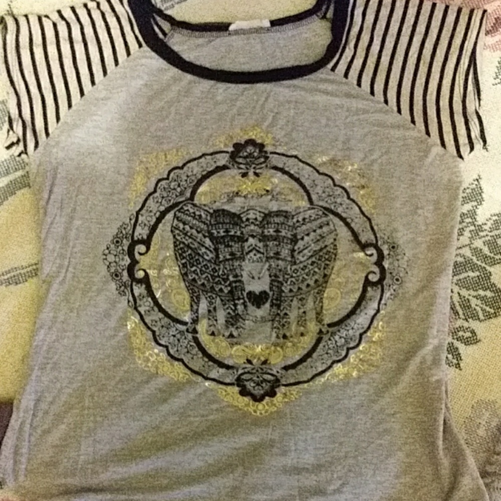 Top Girl LA short sleeve t shirt size LG